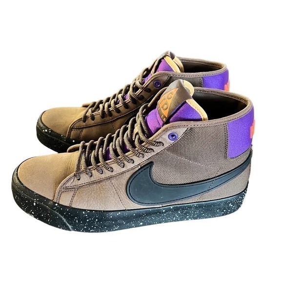 Nike SB Men\'s Zoom Blazer Mid Pro GT Size 9 Brown Outdoors Sporty main image 6